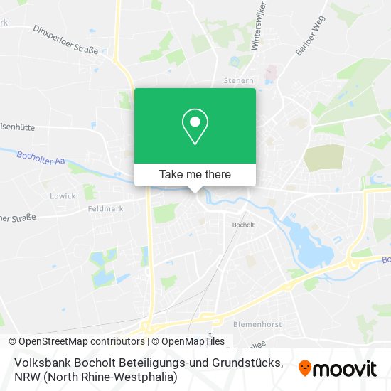 Volksbank Bocholt Beteiligungs-und Grundstücks map