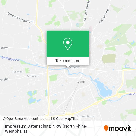 Impressum Datenschutz map