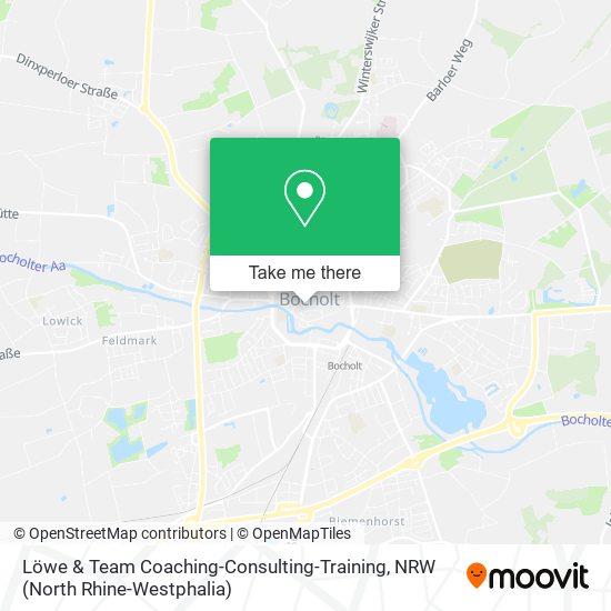 Löwe & Team Coaching-Consulting-Training map