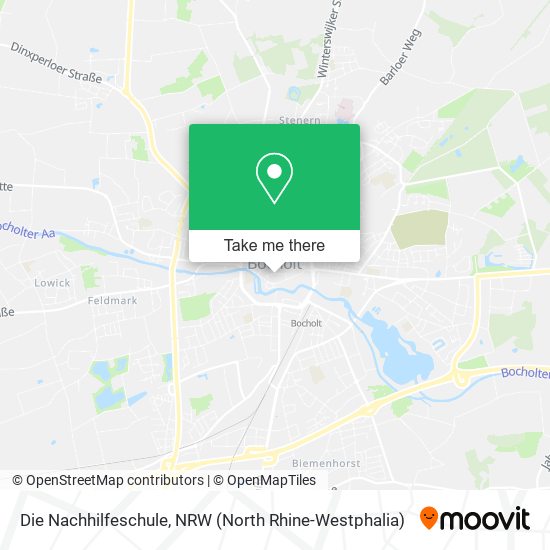 Die Nachhilfeschule map