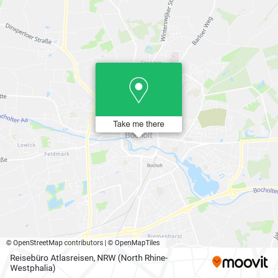 Reisebüro Atlasreisen map