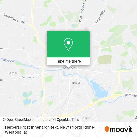 Herbert Frost Innenarchitekt map