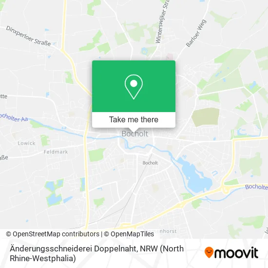 Карта Änderungsschneiderei Doppelnaht