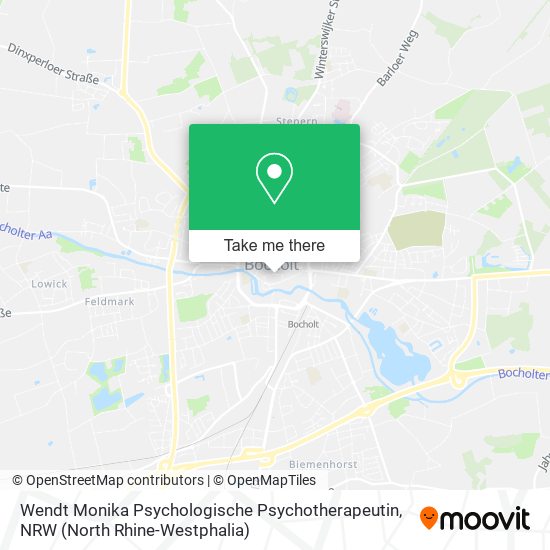 Wendt Monika Psychologische Psychotherapeutin map