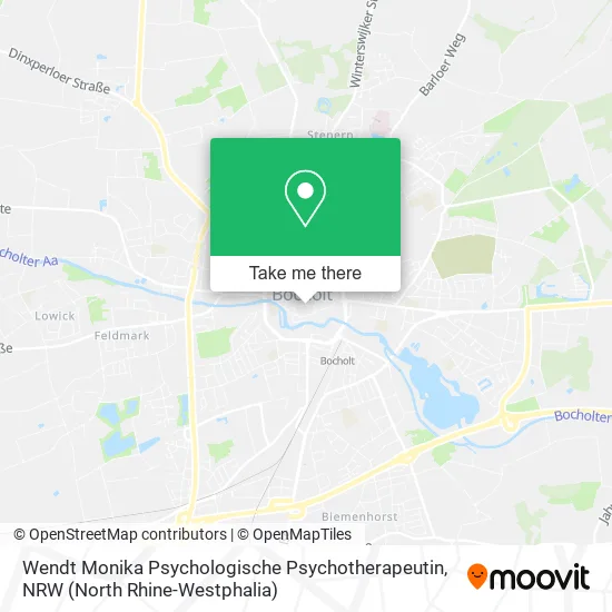 Карта Wendt Monika Psychologische Psychotherapeutin