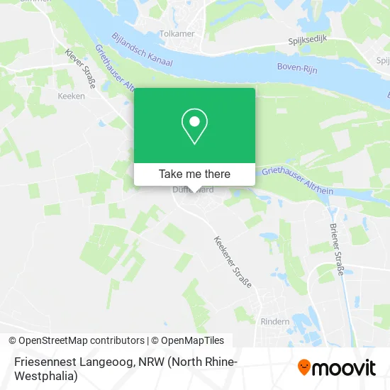 Карта Friesennest Langeoog