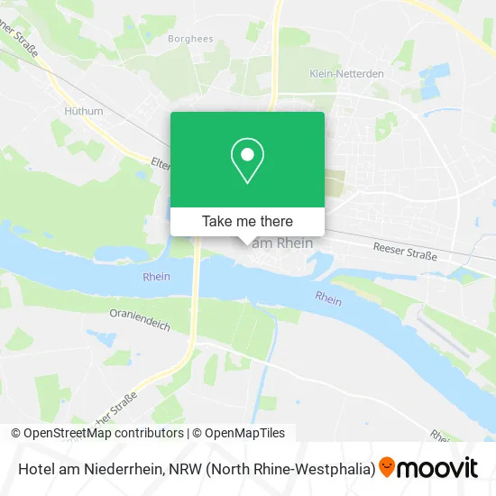 Карта Hotel am Niederrhein