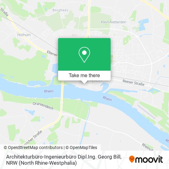 Architekturbüro-Ingenieurbüro Dipl.Ing. Georg Bill map