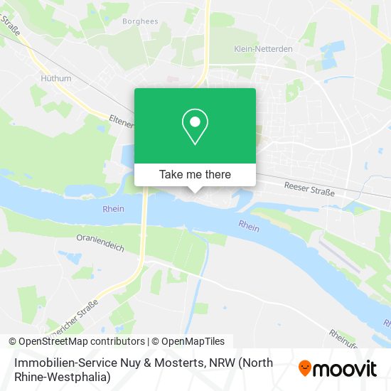 Immobilien-Service Nuy & Mosterts map