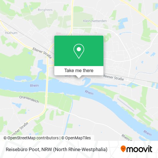 Reisebüro Poot map