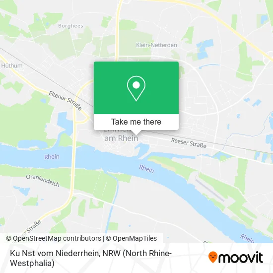 Карта Ku Nst vom Niederrhein