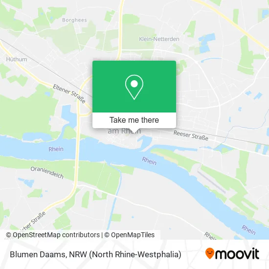 Карта Blumen Daams