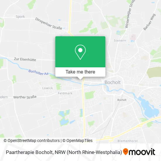 Карта Paartherapie Bocholt