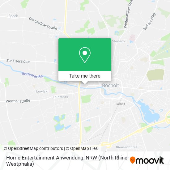 Home Entertainment Anwendung map