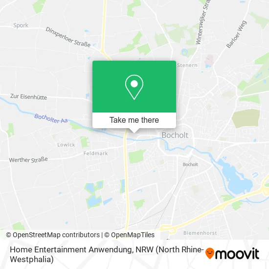 Карта Home Entertainment Anwendung