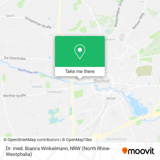 Dr. med. Bianca Winkelmann map