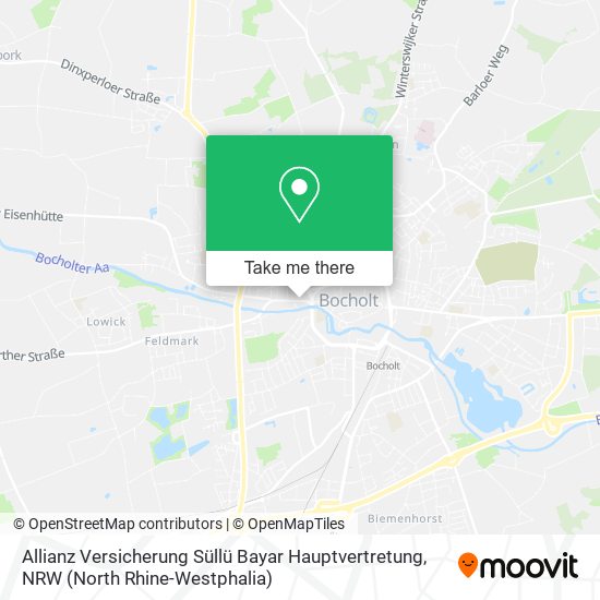 Allianz Versicherung Süllü Bayar Hauptvertretung map
