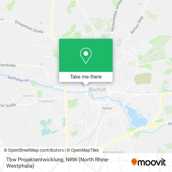 Карта Tbw Projektentwicklung