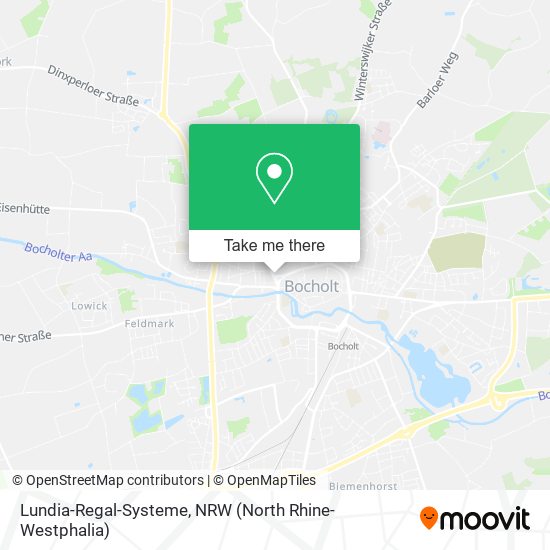 Lundia-Regal-Systeme map