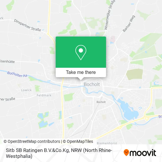 Карта Sitb SB Ratingen B.V.&Co.Kg
