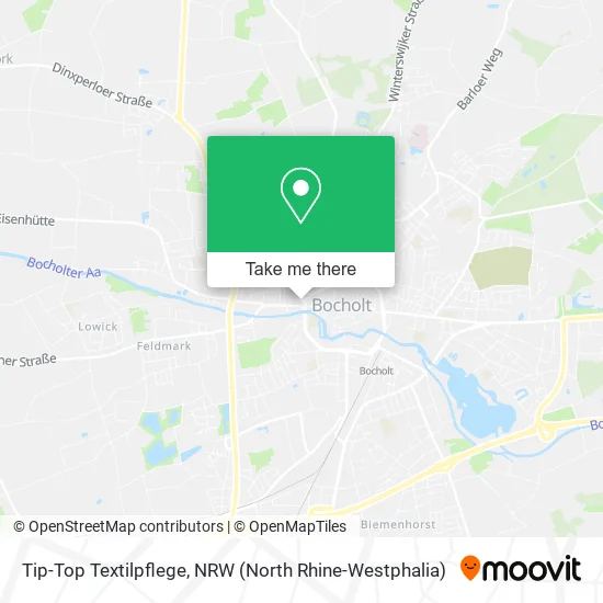 Карта Tip-Top Textilpflege