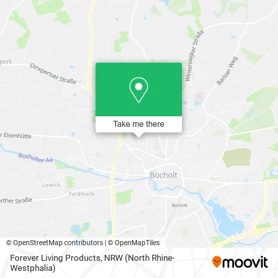 Forever Living Products map