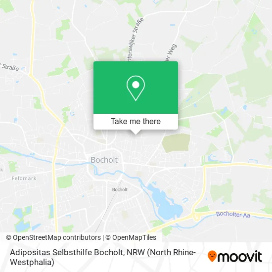 Карта Adipositas Selbsthilfe Bocholt