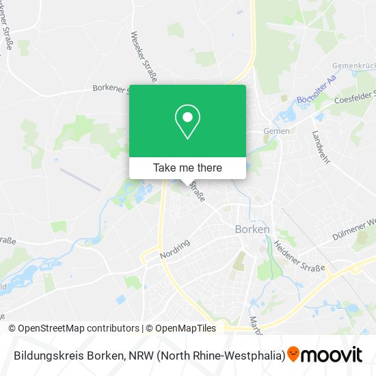 Bildungskreis Borken map
