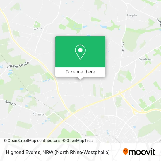 Карта Highend Events