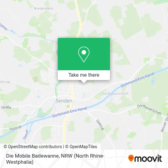 Die Mobile Badewanne map