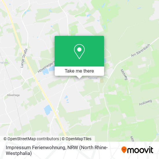 Impressum Ferienwohnung map