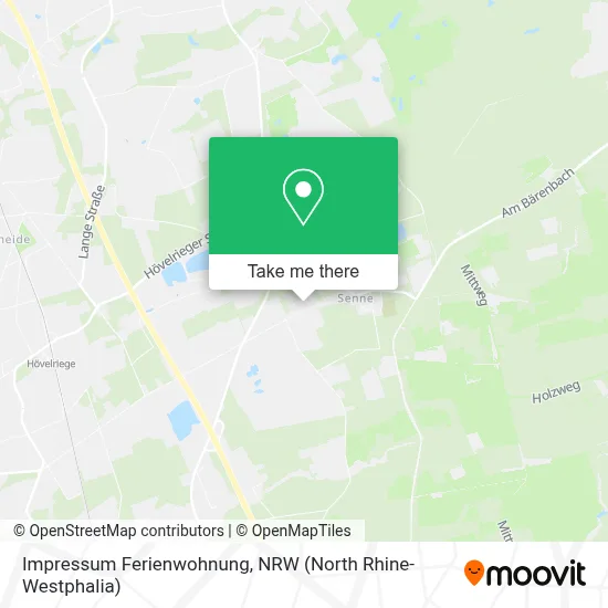 Impressum Ferienwohnung map