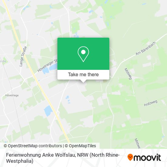 Ferienwohnung Anke Wolfslau map