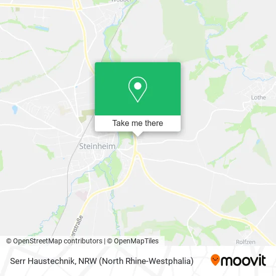 Карта Serr Haustechnik