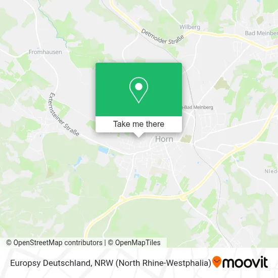 Europsy Deutschland map