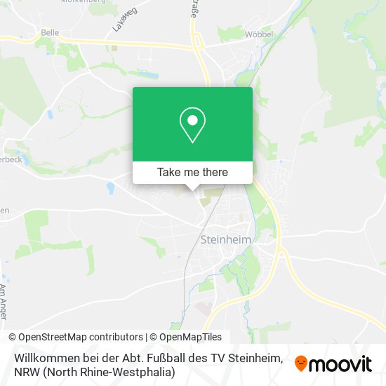 Willkommen bei der Abt. Fußball des TV Steinheim map