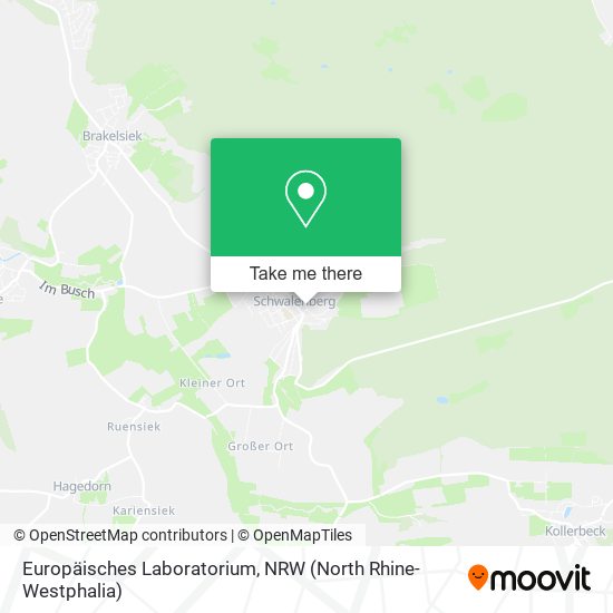 Europäisches Laboratorium map