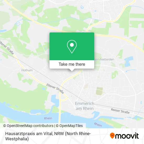 Карта Hausarztpraxis am Vital