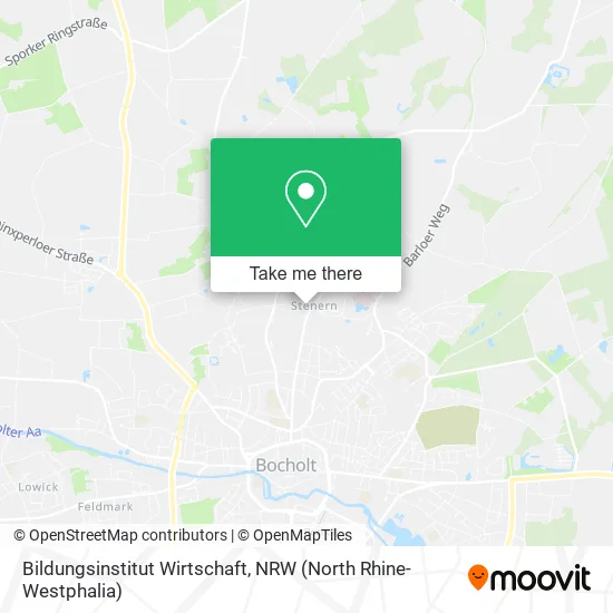 Bildungsinstitut Wirtschaft map