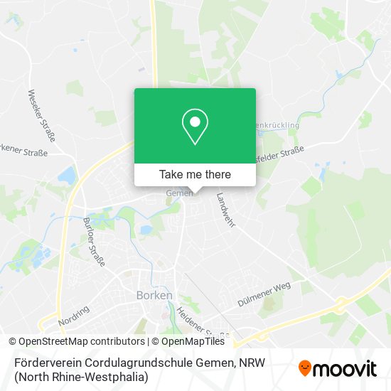 Förderverein Cordulagrundschule Gemen map