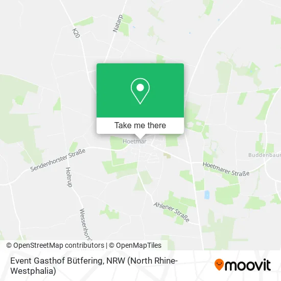 Карта Event Gasthof Bütfering