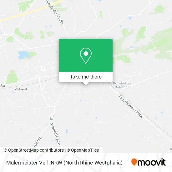 Карта Malermeister Verl
