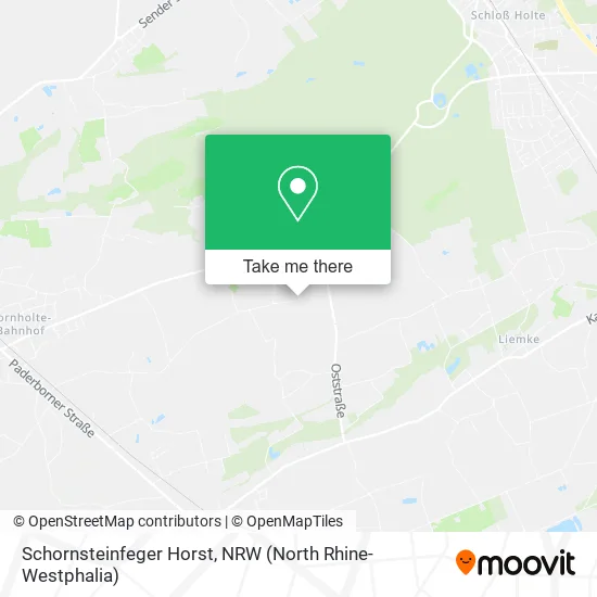 Schornsteinfeger Horst map