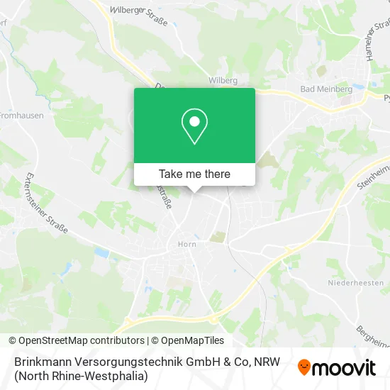 Карта Brinkmann Versorgungstechnik GmbH & Co