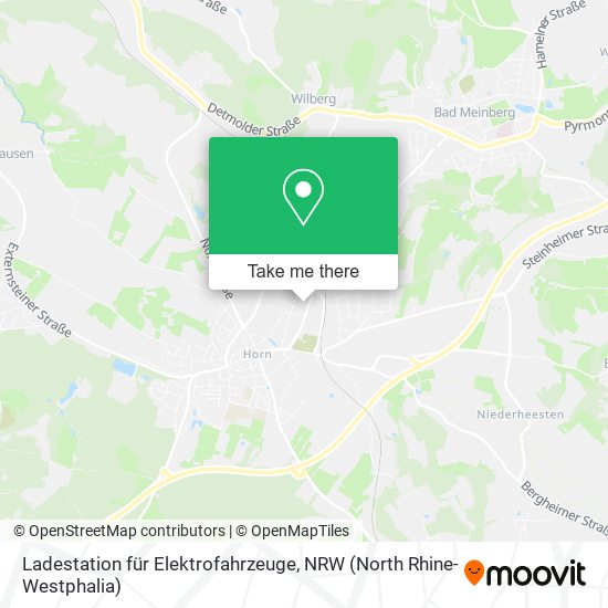 Ladestation für Elektrofahrzeuge map