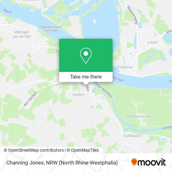 Карта Channing Jones