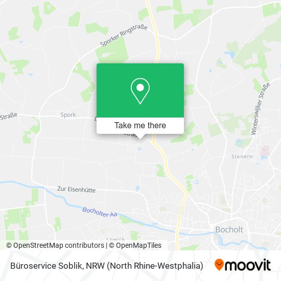 Büroservice Soblik map
