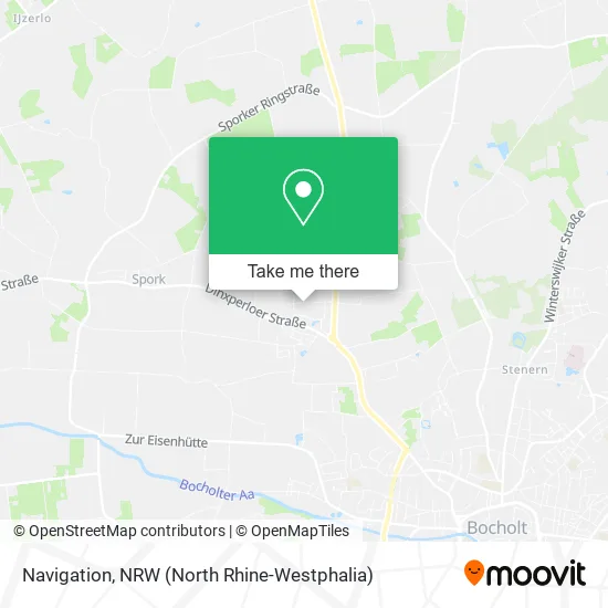 Navigation map