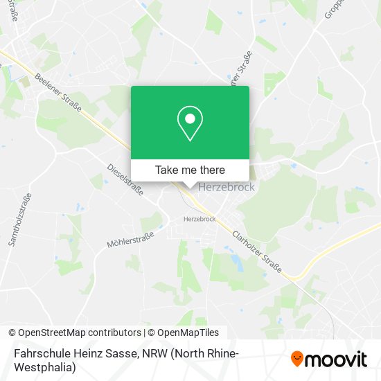 Fahrschule Heinz Sasse map