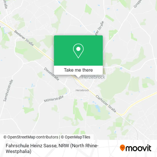 Карта Fahrschule Heinz Sasse